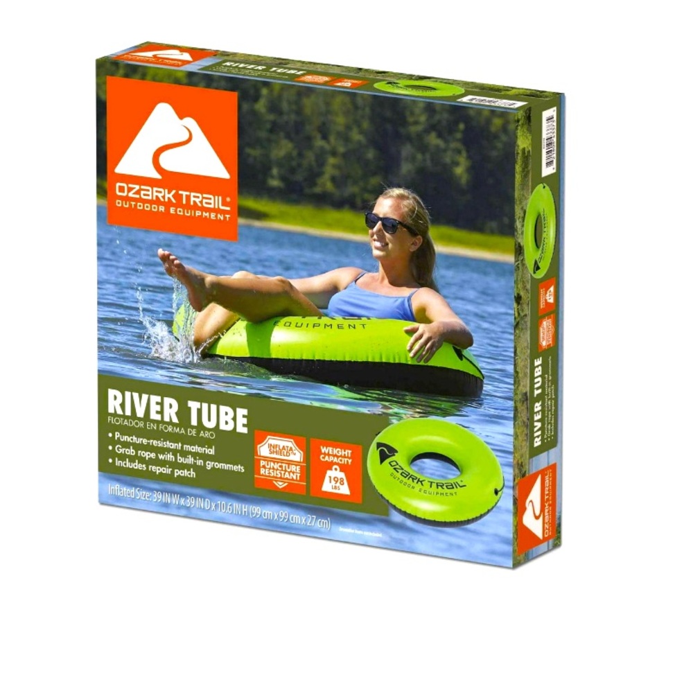 Ozark Trail 45" Green River Tube Float, Adult Unisex.